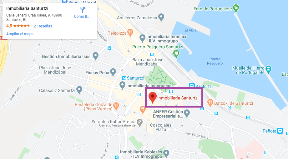 Inmobiliaria en Portugalete